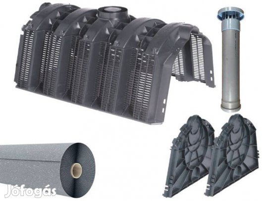 Komplett elszikkasztó alagút rendszer 1200 liter