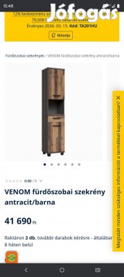 Komplett hálószobabútor