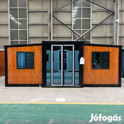 Komplett széthajtható mobilház - 32m2