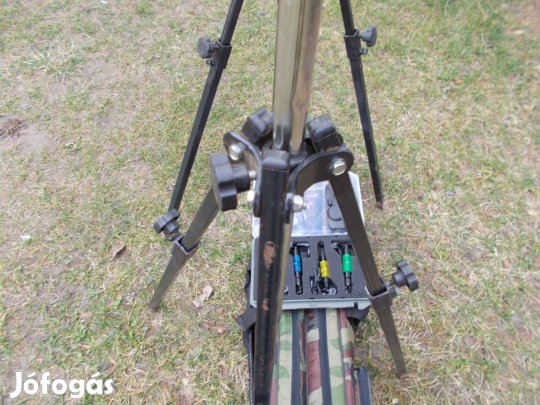 Komplett tripod felszereléssel, eladó