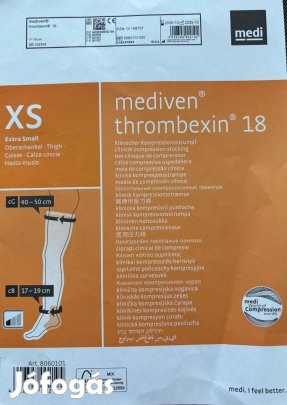 Kompressziós harisnya XS méretben (új)