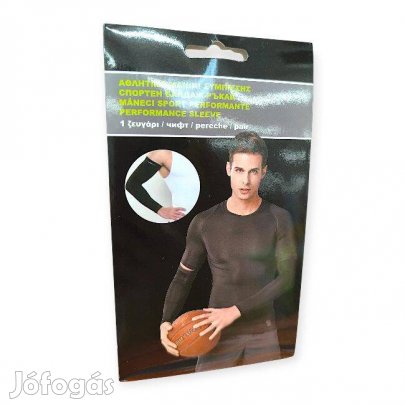 Kompressziós sportkönyökvédő pár, légáteresztő fekete