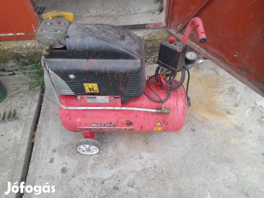 Kompresszor 24L tartállyal eladó