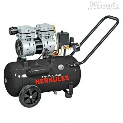 Kompresszor Csendes -24L-2 Hengeres!HERKULES PRO-LINE SILTEK
