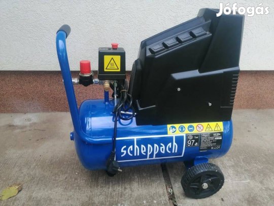 Kompresszor Scheppach HC 30 Ox olajmentes kompresszor 24l eladó