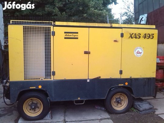 Kompresszor Xas495, 6 hengeres diesel