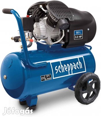 Kompresszor -2 hengeres - 10 bar | 2200 W teljesítmény | 50 literes