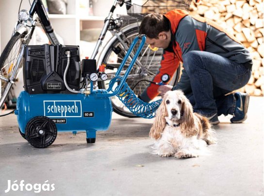 Kompresszor csendes 2 hengeres - 220 l/perc olajmentes Hc25SI