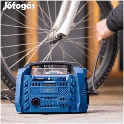 Kompresszor hordozható-Táska kompresszor- Hibrid!230v-12v- 20V-os -