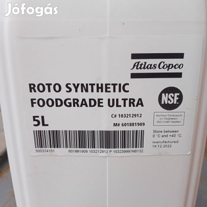 Kompresszor olaj Atlascopco 5l.