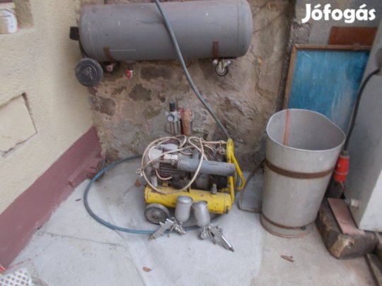 Kompresszor puffertartállyal