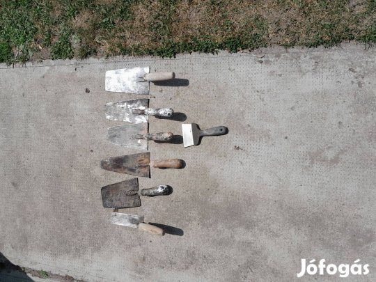 Kőműves kanál simító spakli