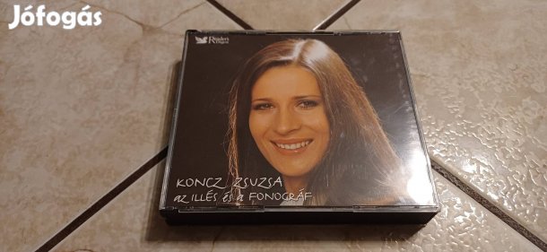 Koncz Zsuzsa Illés 4 lemezes hanglemez box