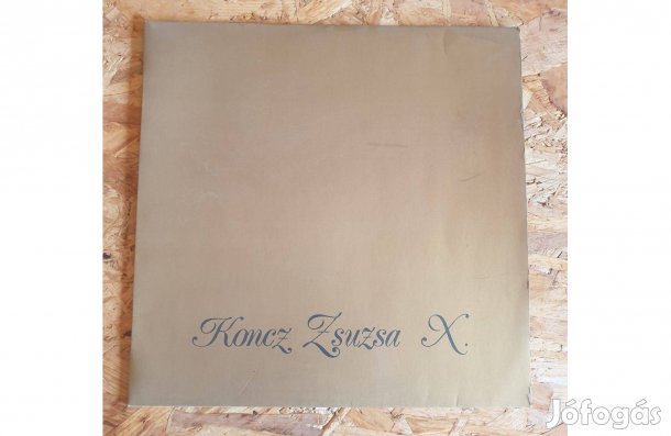 Koncz Zsuzsa - X. / bakelit lemez / Slpx 17527