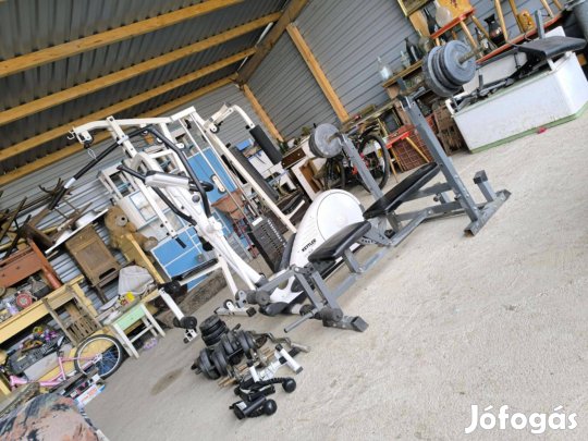 Kondigép fekpad eliptikus tréner