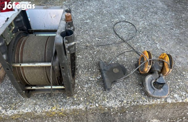 Konecranes 3,2 teherbírású drótköteles emelődob szerkezet eladó