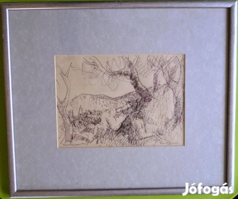 Konfár Gyula: Aktok tájban Eredeti