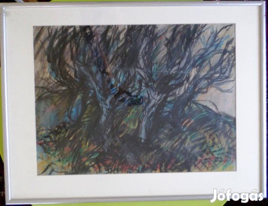 Konfár Gyula: Fák a dombon