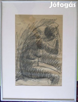 Konfár Gyula: Fésülködő akt