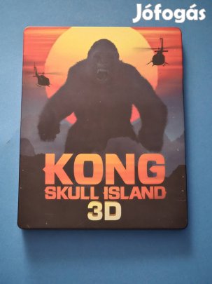 Kong koponya sziget 3d és 2d (fémdoboz) blu-ray