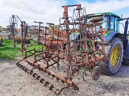 Kongskilde Triple K 5.20-AS Rugóskapás Kombinátor Dupla Rögtörőhenger