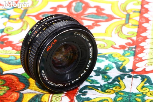Konica 1.8 40mm Hexanon AR objektív 