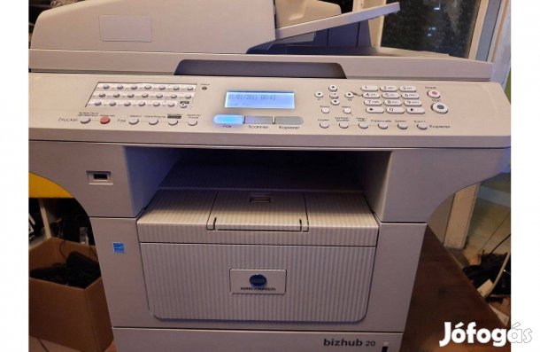 Konica Minolta Bizhub 20 Dadf, hálózatos lézer nyomtató - másoló - sz