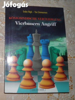 Königsindishe Verteididung - Végh Endre, sakk-könyv, sakk, könyv