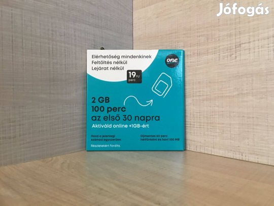 Könnyen Megjegyezhető - Telefonszám / Hívószám - One - SIM kártya