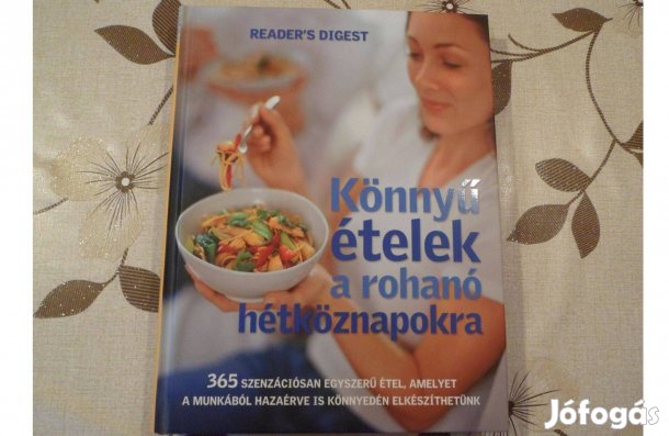 Könnyű ételek a rohanó hétköznapokra szakácskönyv