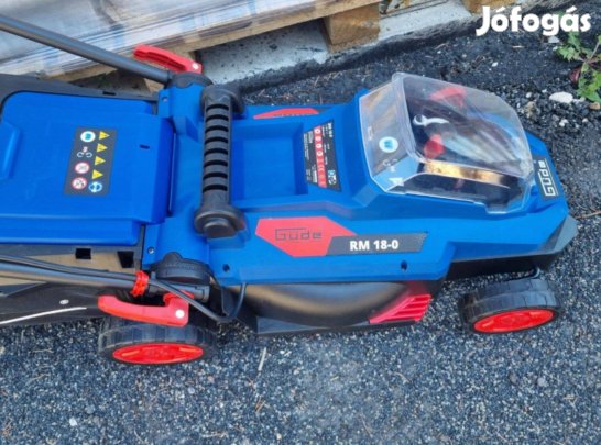 Könnyű súlyú akkus fűnyírógép 72Wh akkumulátorral és akkumulátor töltő