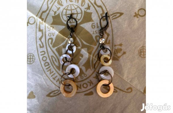 Konplott fülbevaló Swarovski kristályokkal