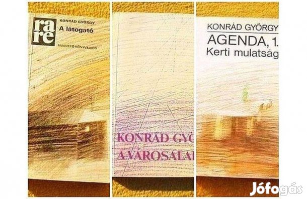 Konrád György - A látogató - A városalapító - Kerti mulatság