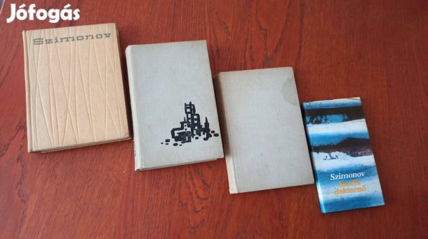 Konsztantyin Szimonov könyvcsomag / 4 db könyv