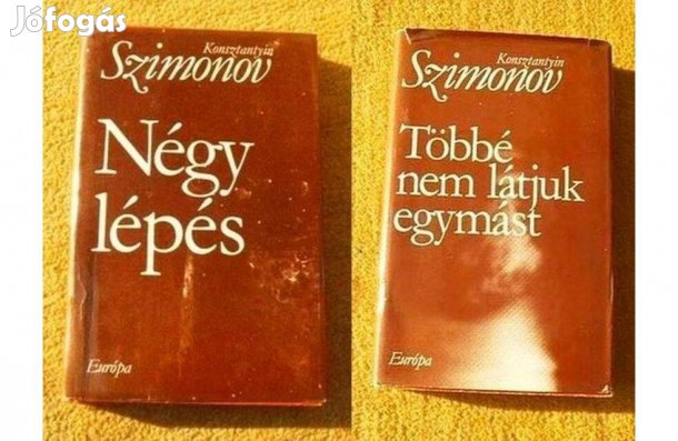 Konsztantyin Szimonov könyvek - 2 kötet