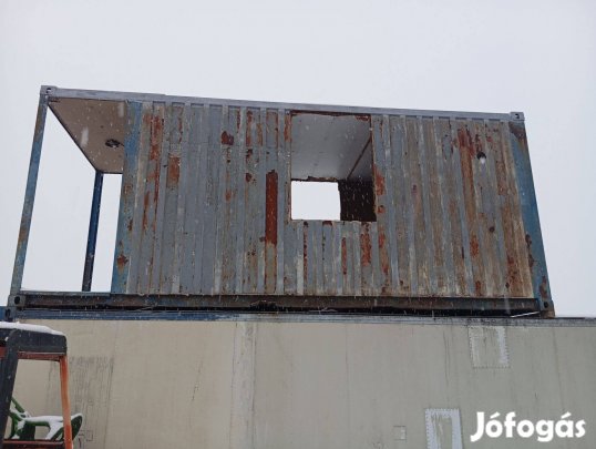 Konténer irodakonténer váz