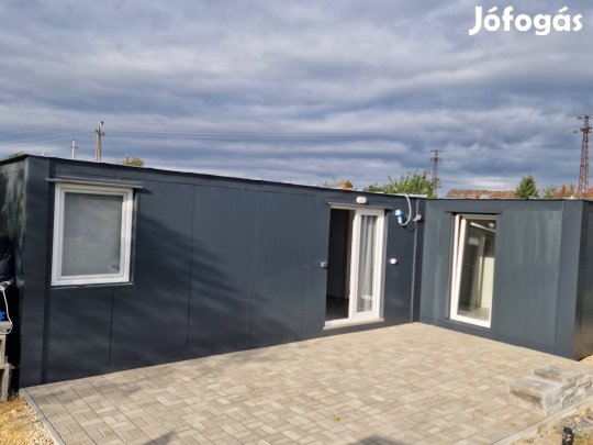 Konténerház 20cm panelből,ingyenes szállítás daruzás.