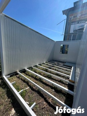 Konténerház vaz, 6x3x2,8 méter  