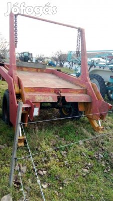 Konténerszállító pótkocsi