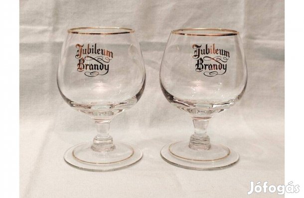 Konyakos pohárjubileum Brandy német