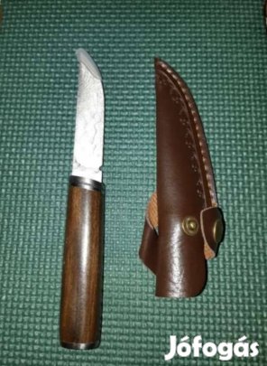 Konyha Kés eladó tokkal! Kis méretű 8cm alatti pengehossz, keményfa