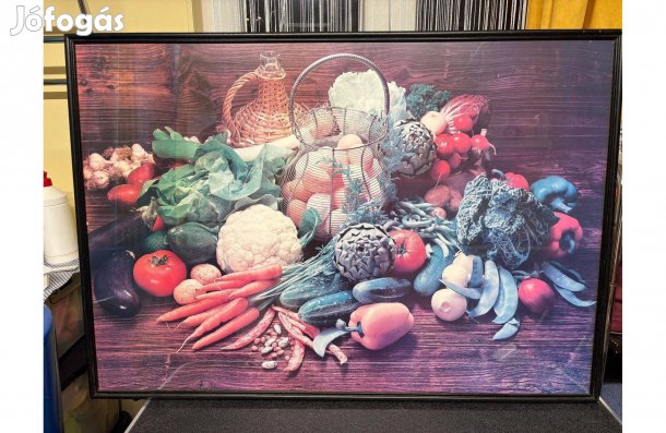 Konyhába való zöldségeket ábrázoló kép eladó