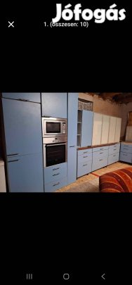 Konyhabútór. Komplett. Baba Kék. konyha szép