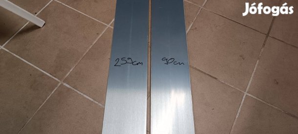 Konyhabútor szokli lábazati elem szálcsiszolt inox rozsdamentes