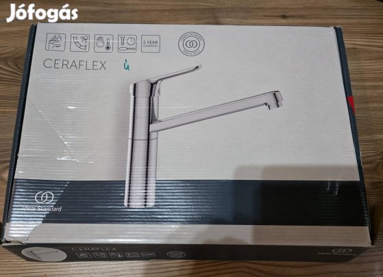Konyhai csaptelep álló króm Ideal Standard Ceraflex