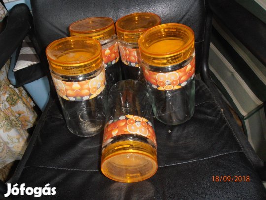 Konyhai edénytároló 5db