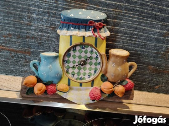 Konyhai falióra kamrai dekorral -működik