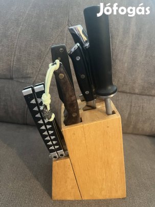 Konyhai késkészlet