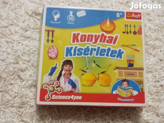 Konyhai kísérletek tudományos játék