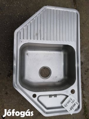 Konyhai mosógató rozsdamentes acélból eladó